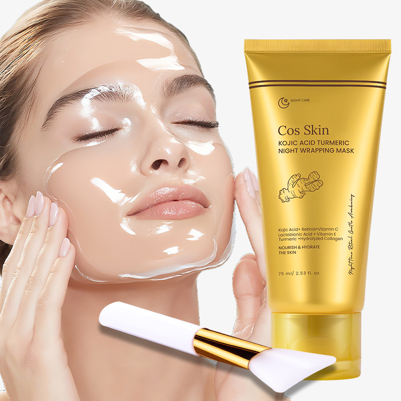Aha Bha Exfoliant - Turmeric VC Collagen gently exfoliates cleans