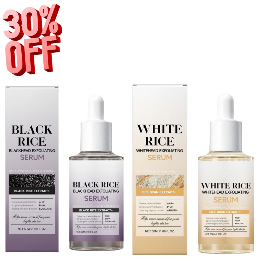 Aha Bha Exfoliant - Black Rice & White Exfoliating Serum