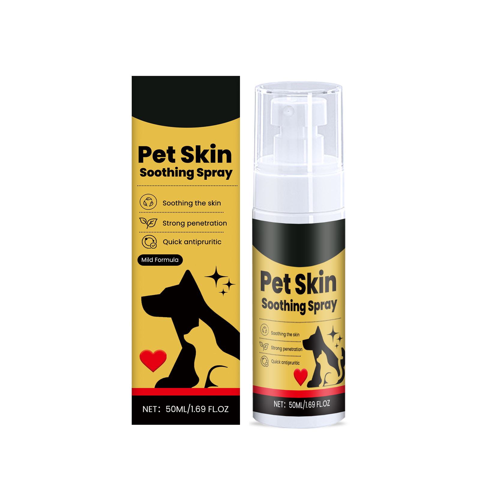 Pet Skin Care Spray Gentle Ing - Skincare Ingredients avis et prix