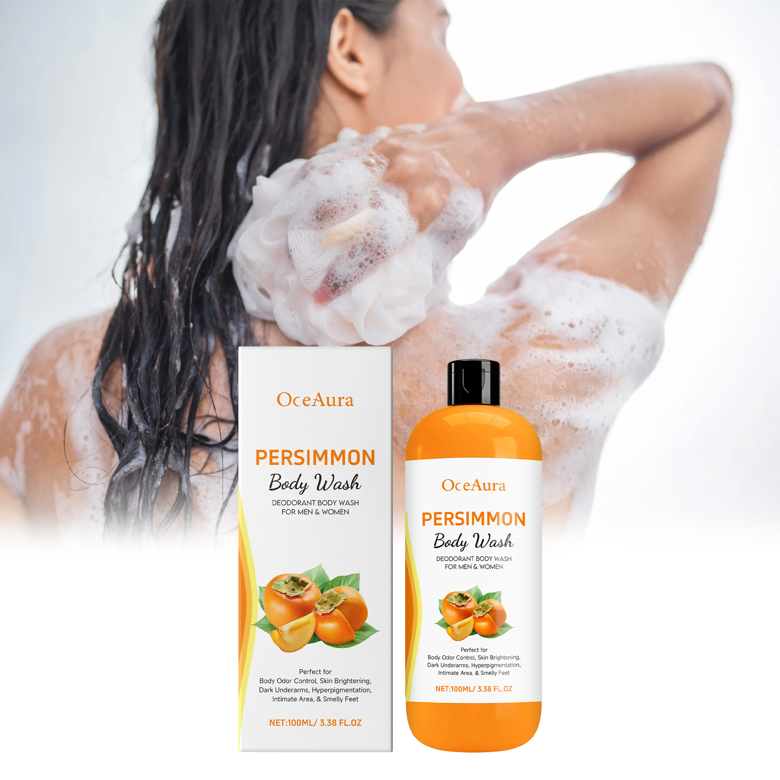 Persimmon Body Wash For Body G - Aha Bha Exfoliant avis et prix