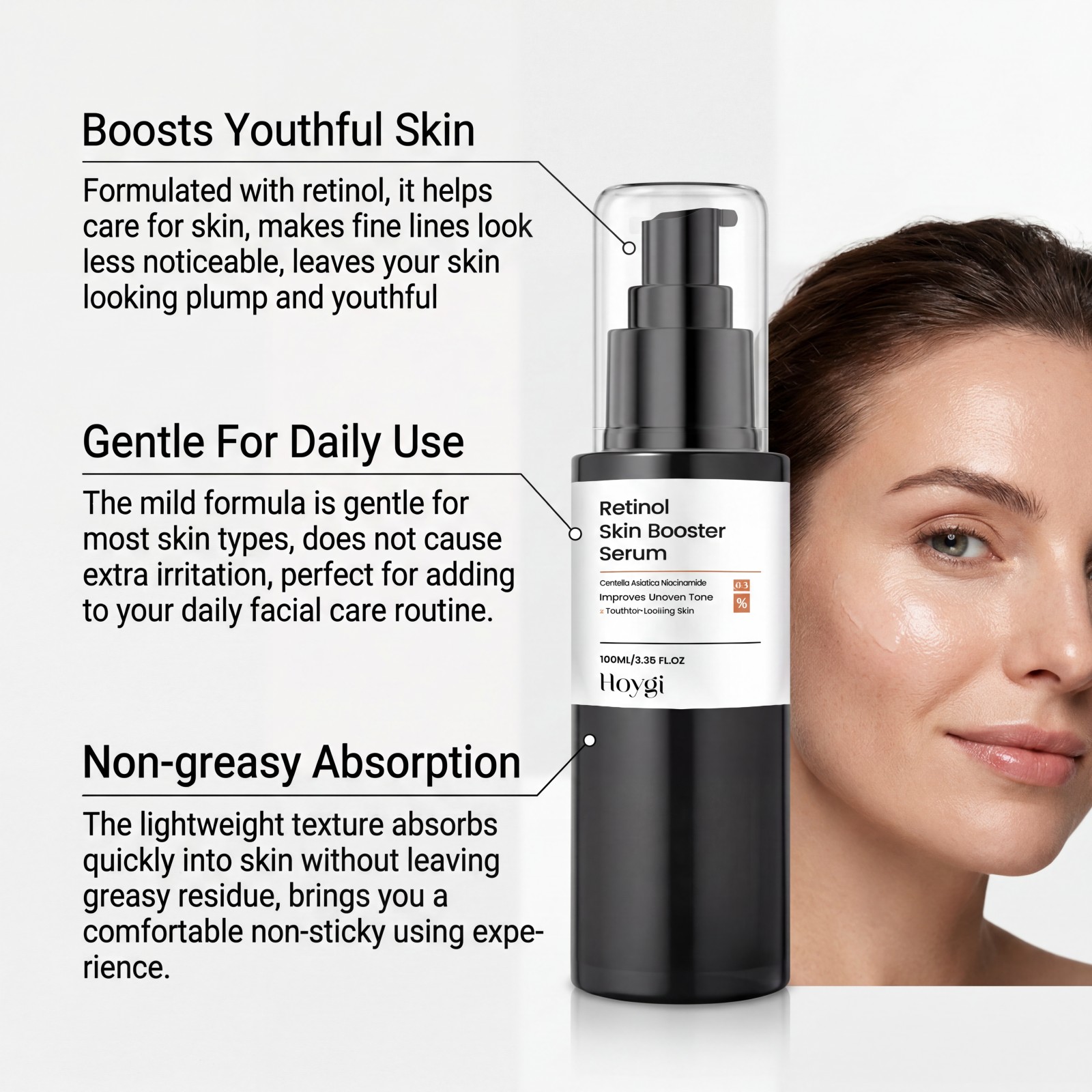100ml Retinol Skin Booster Ser - Skincare Ingredients avis et prix