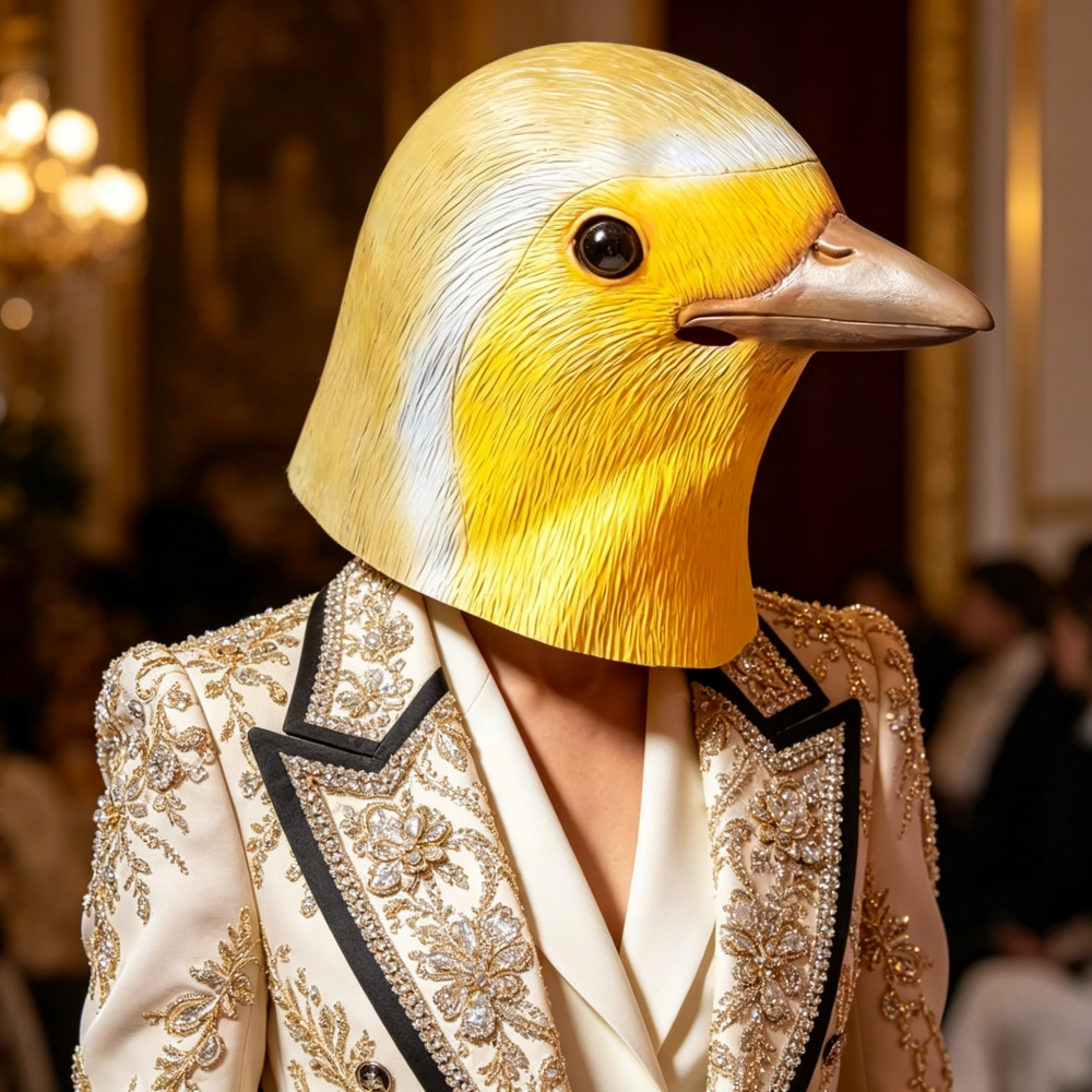 Novelty Bird Mask Latex Hood A - Skincare Pigeon avis et prix
