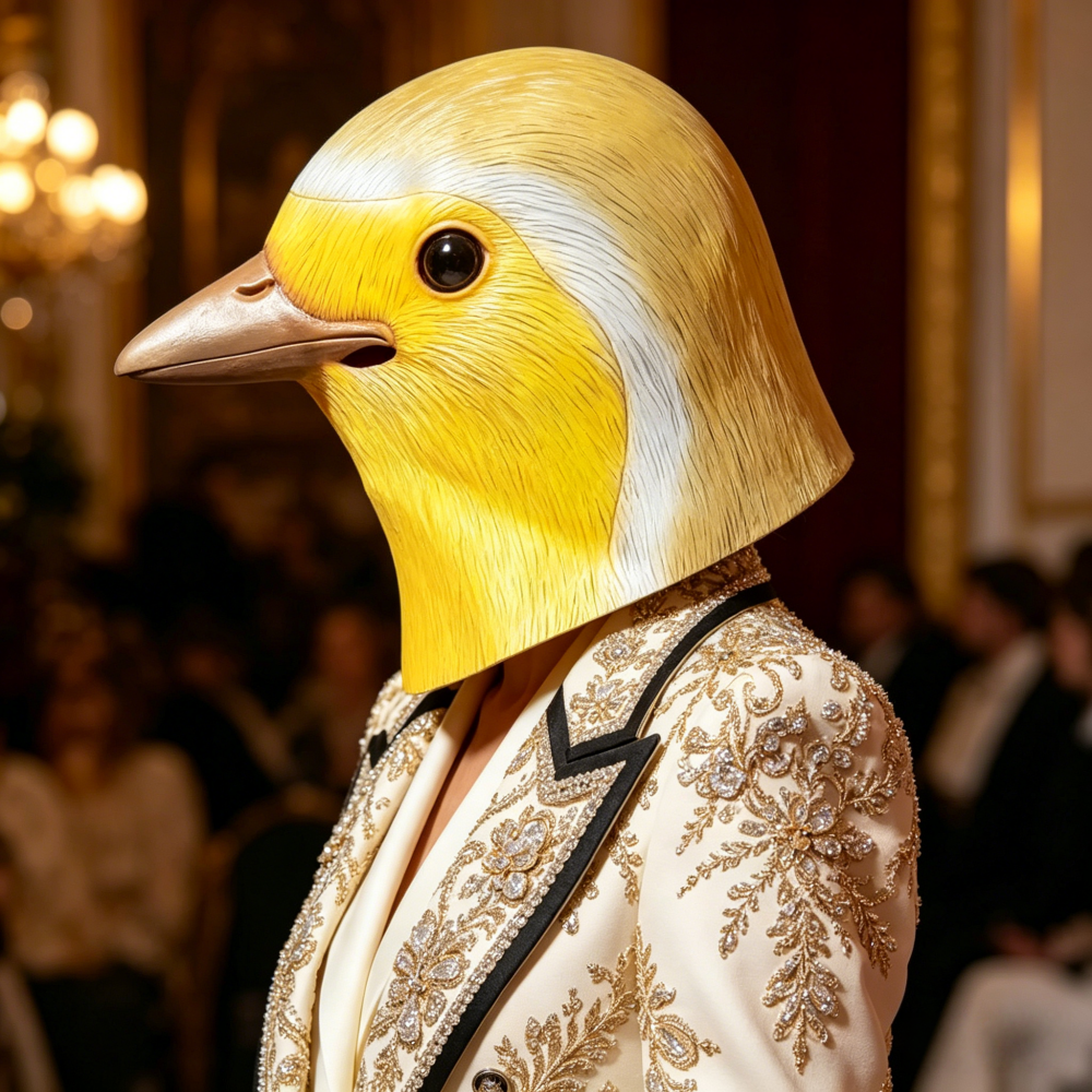 Novelty Bird Mask Latex Hood A - Skincare Pigeon avis et prix