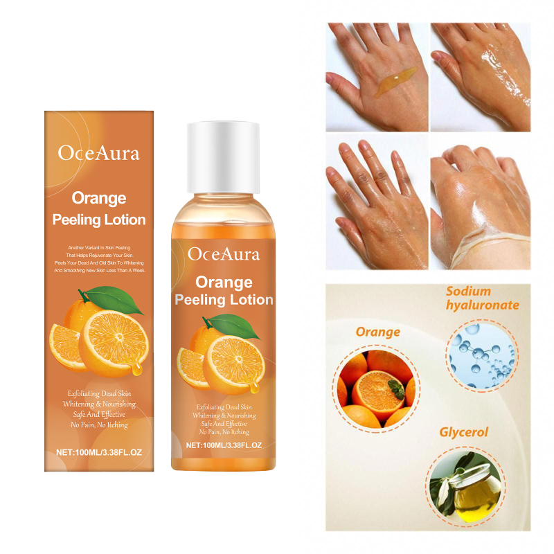 Gentle Peel-off Body Oil, Oran - Aha Bha Exfoliant avis et prix