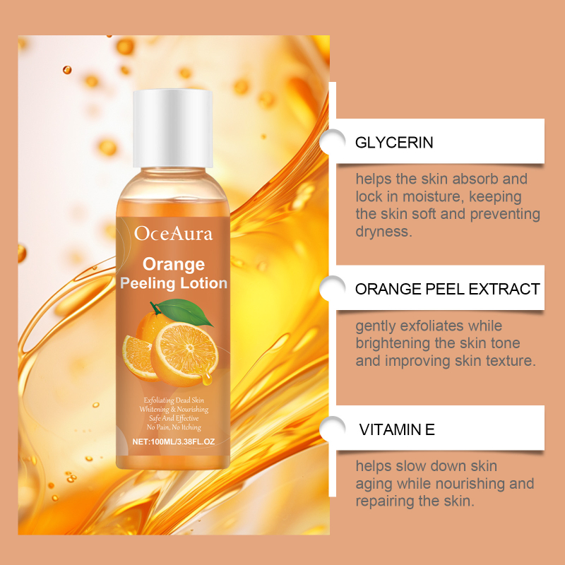 Gentle Peel-off Body Oil, Oran - Aha Bha Exfoliant avis et prix