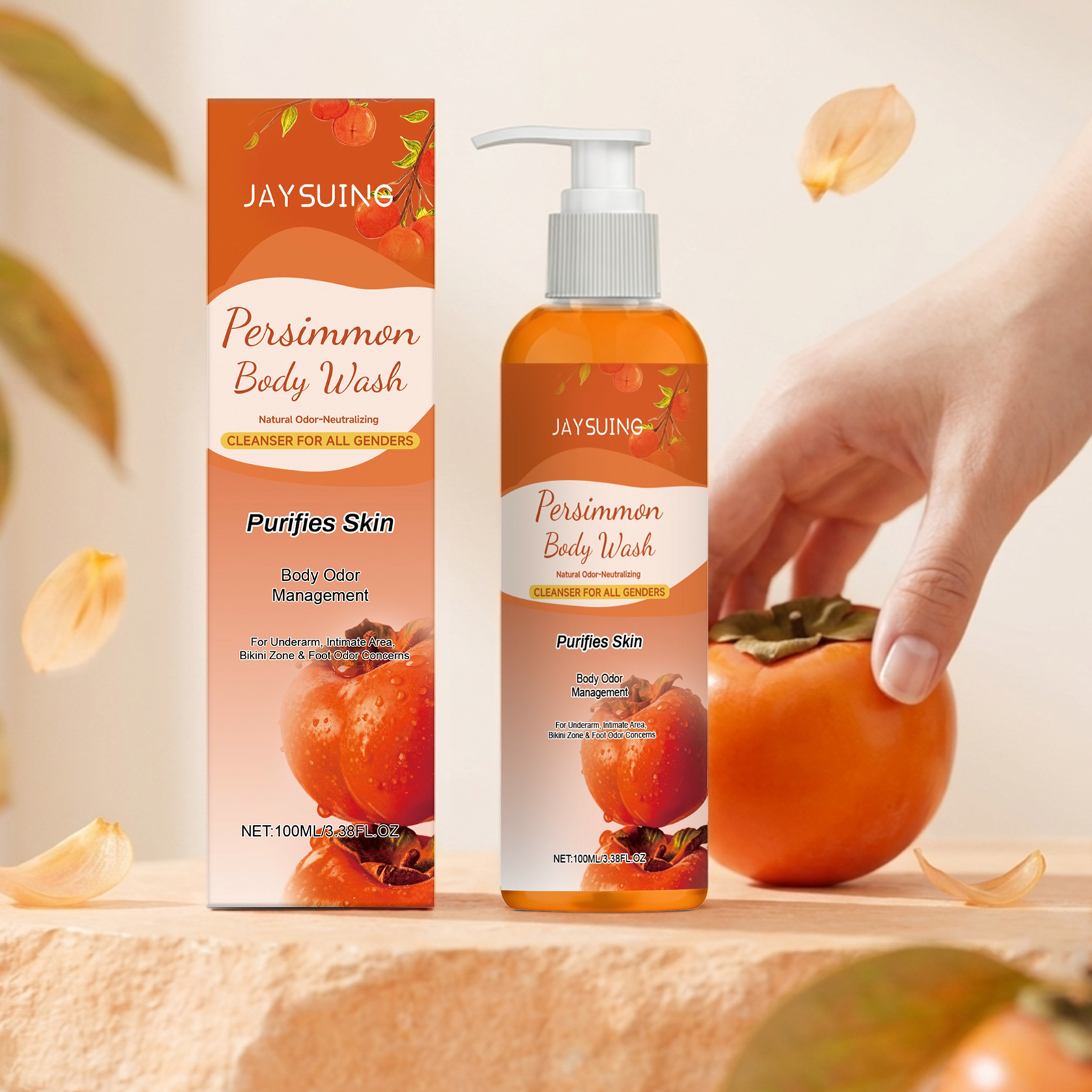 Persimmon Shower Gel Gentle Cl - Aha Bha Exfoliant avis et prix