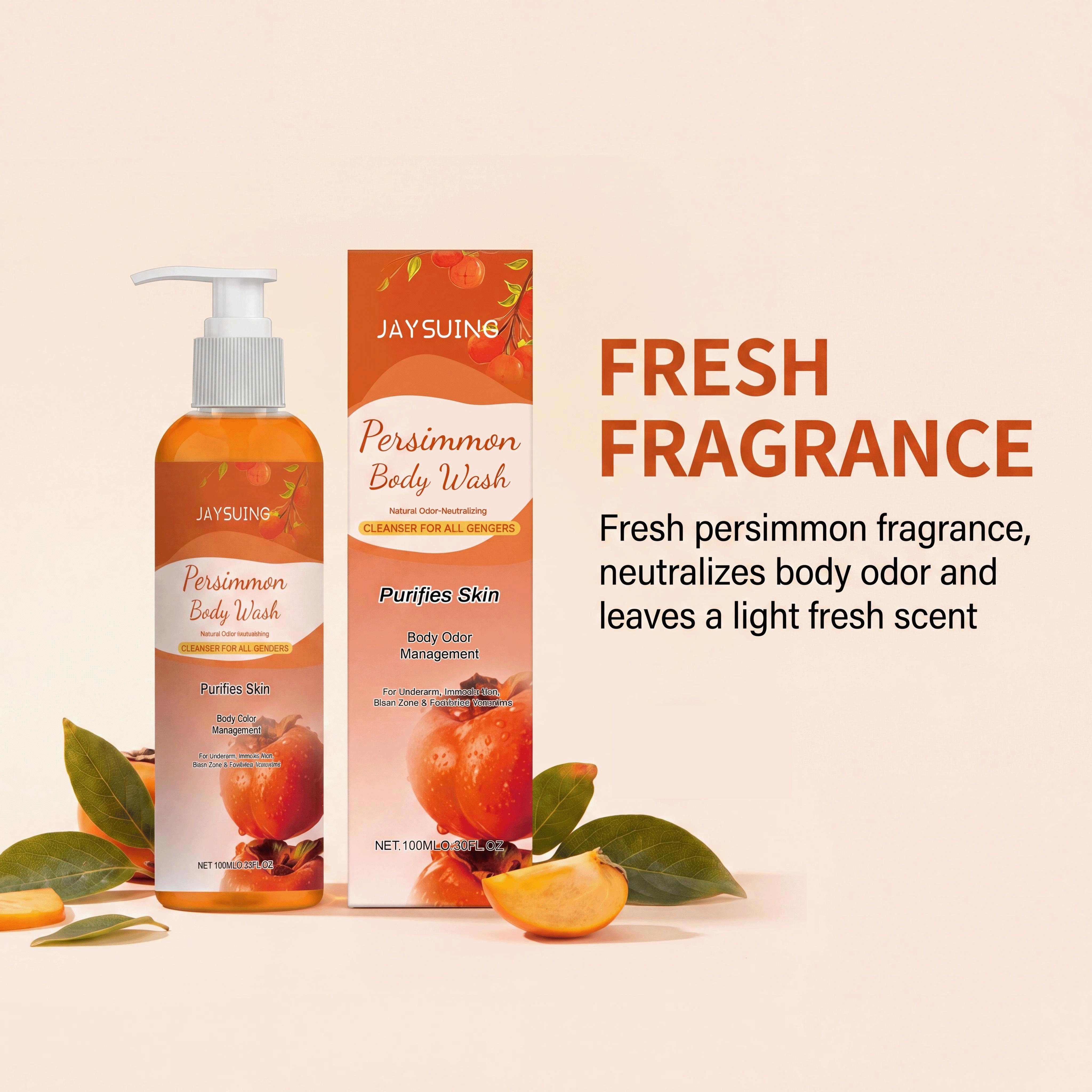 Persimmon Shower Gel Gentle Cl - Aha Bha Exfoliant avis et prix
