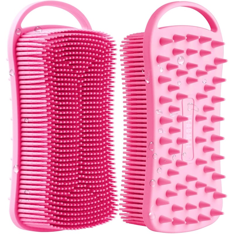 Dual-use Silicone Body Scrubbe - Aha Bha Exfoliant avis et prix
