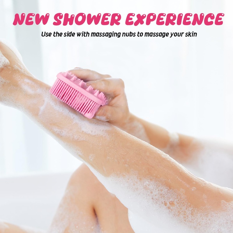 Dual-use Silicone Body Scrubbe - Aha Bha Exfoliant avis et prix