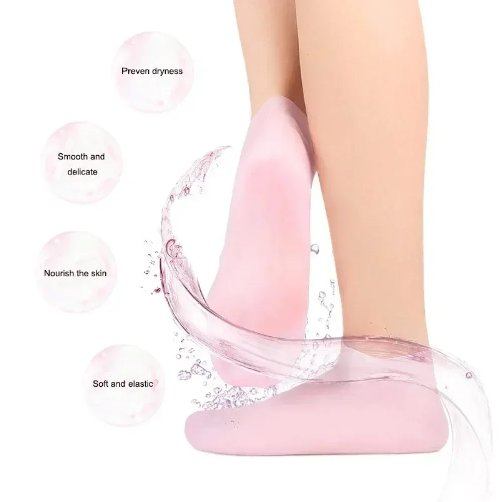 1Pair Silicone Socks Foot Spa  - Aha Bha Exfoliant avis et prix