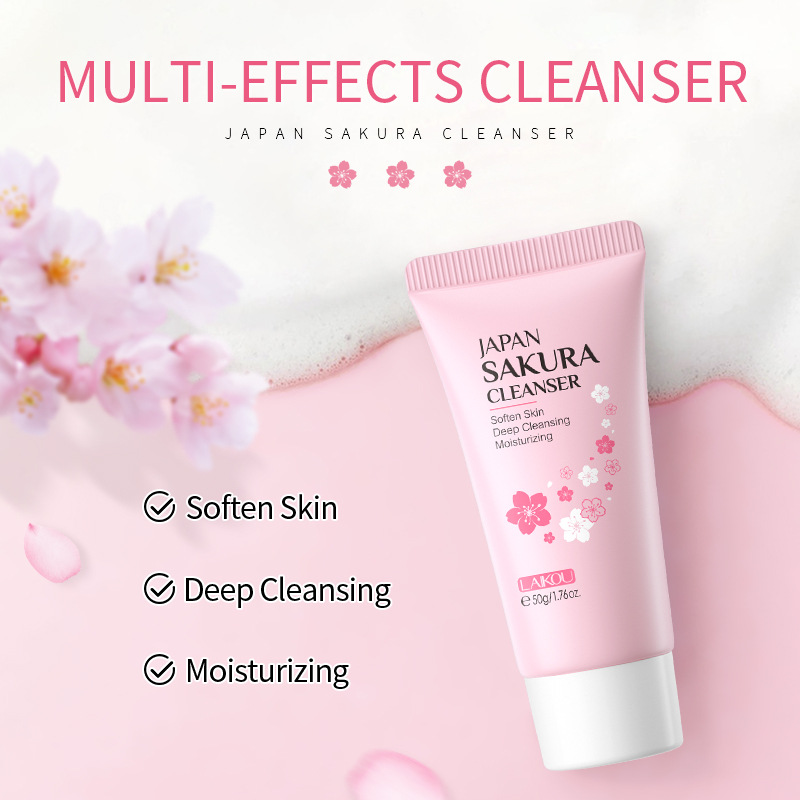 Sakura Facial Cleaner Korean F - Aha Bha Exfoliant avis et prix