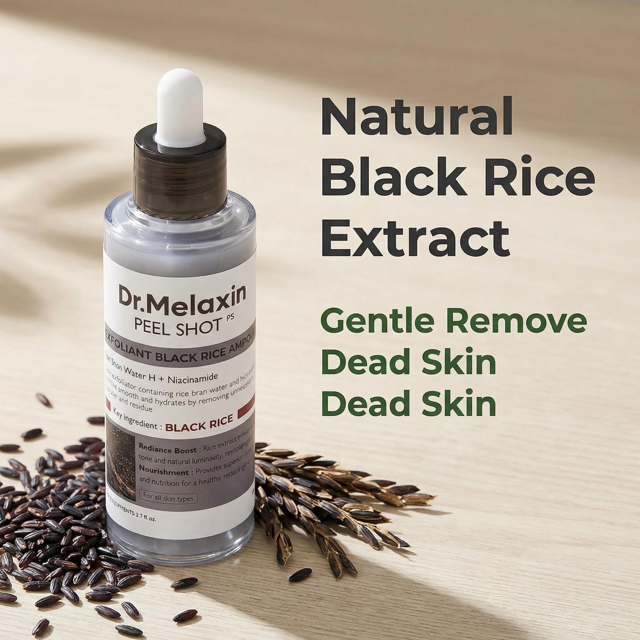 Black Rice Exfoliating Ampoule - Aha Bha Exfoliant avis et prix