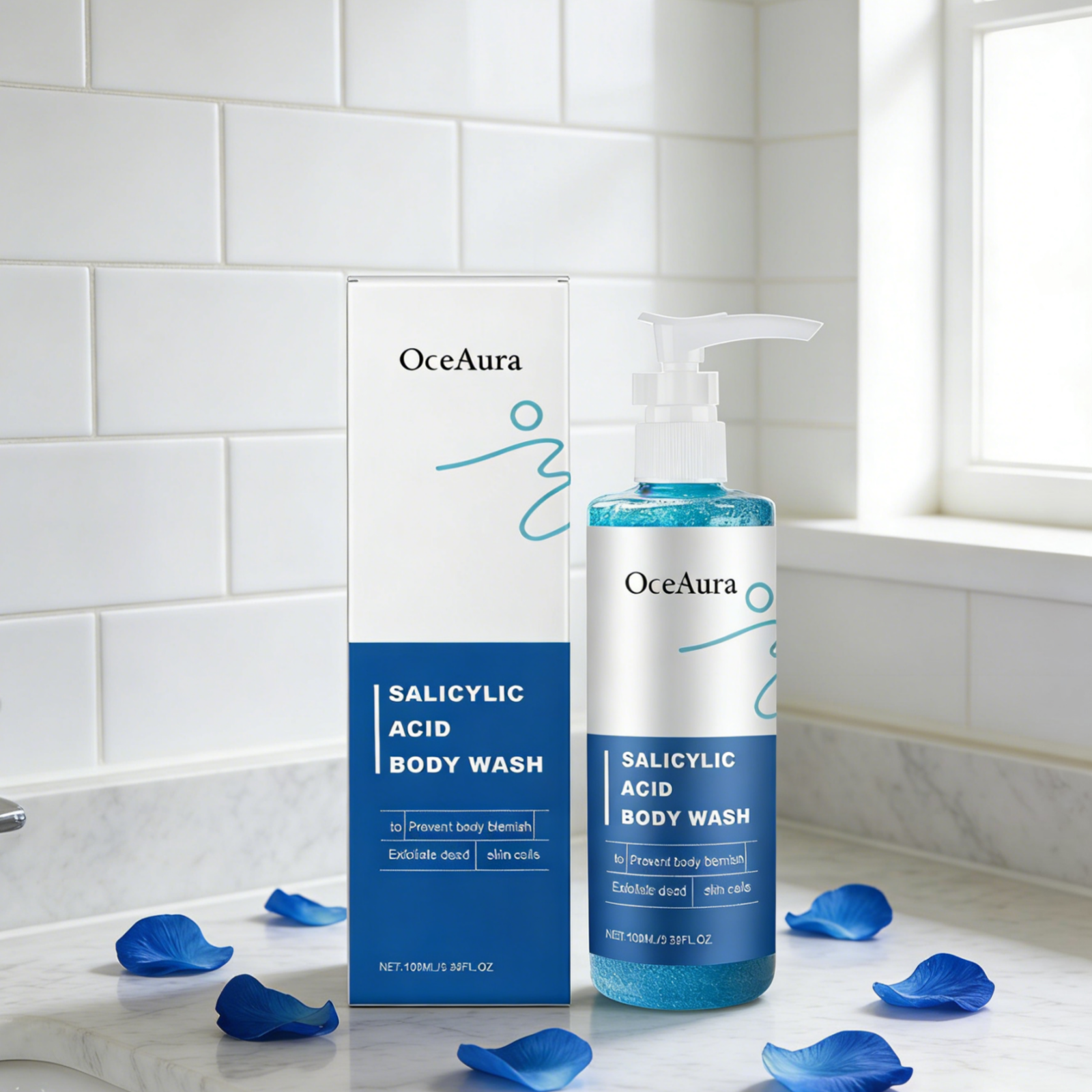 OceAura Salicylic Acid Shower  - Aha Bha Exfoliant avis et prix